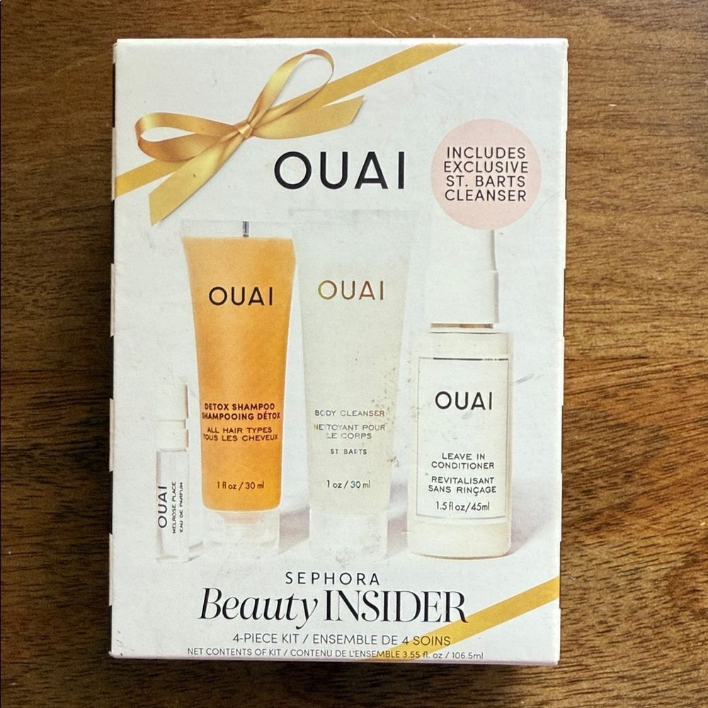 OUAI Beauty Insider Hair and Body Set Four Piece Set!